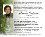 eine Anzeige