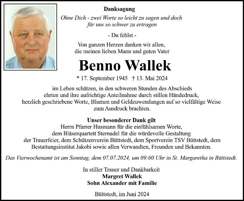 Profilbild von Benno Wallek