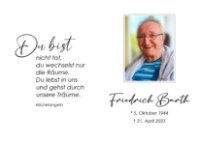 eine Anzeige