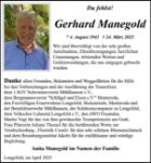 eine Anzeige