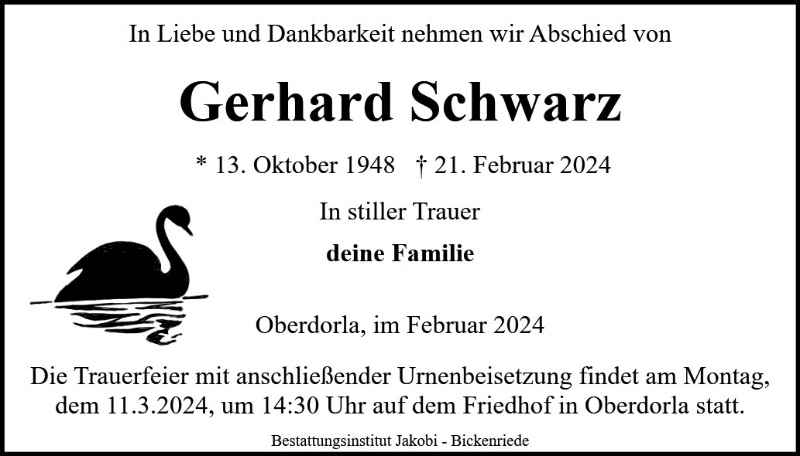 Profilbild von Gerhard Schwarz
