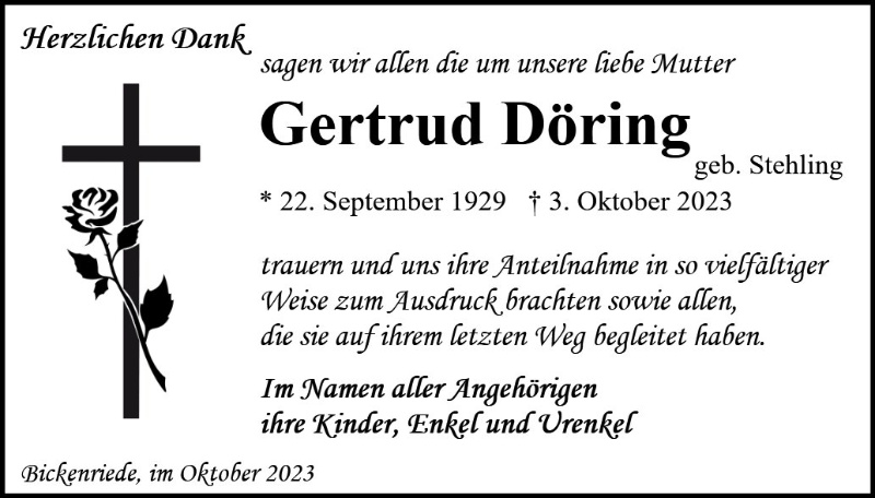 Profilbild von Gertrud Döring