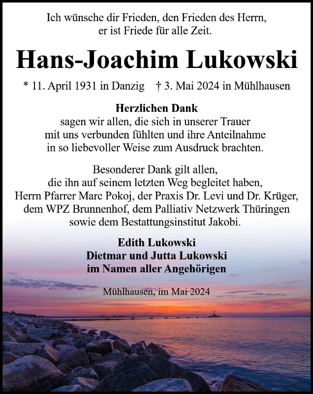 Profilbild von Hans-Joachim Lukowski