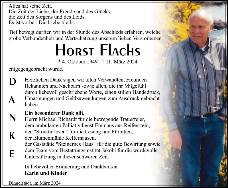 Profilbild von Horst Flachs