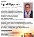 eine Anzeige