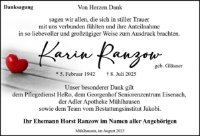 eine Anzeige