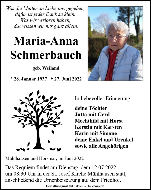 Profilbild von Maria-Anna Schmerbauch