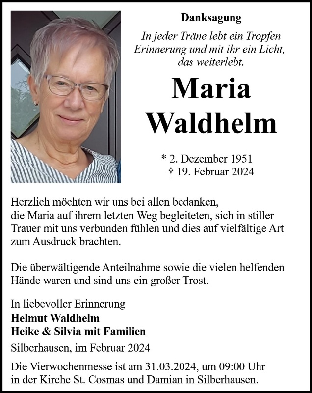 Profilbild von Maria Waldhelm