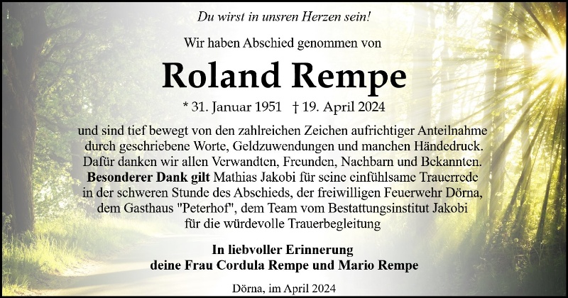 Profilbild von Roland Rempe