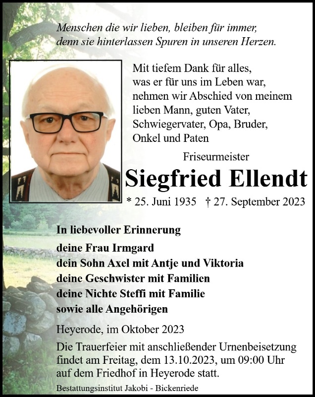 Profilbild von Siegfried Ellendt